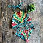 Luli Fama Reversible High Neck Bikini Set Photo 0