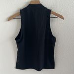 Old Navy NWT Black High Neck RIbbed Tank Powersoft Go-Dry XS Photo 1