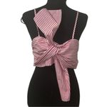 Labiz Maxi Skirt Stripe Cotton Set(Size Large) Red Photo 4