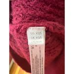 Free People  Intimately‎ C.O.Z.Y Pullover Extra Small/Small Burgundy GUC Photo 6