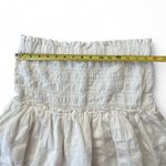 Madewell Smocked Pull On Gauze Tiered Mini Skirt Lighthouse Ivory Photo 3
