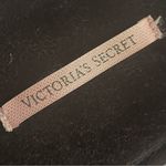 Victoria's Secret Victoria’s Secret Womens M Slide Slippers Velvet Faux Fur Poof Soft Lounge Photo 5