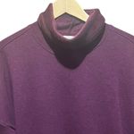 Athleta  Cozy Karma Funnel Neck Spiced Cabernet Pullover Sweatshirt Size Small Photo 4
