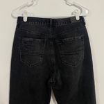 American Eagle Distressed Black Mom Jeans Photo 7