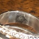 Sterling Silver Modern Multiple Textures Wrap Ring Sz 8 Photo 7