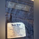 Juicy Couture  Denim Trouser Jeans. Size 26” waist 34” inseam Photo 3