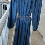 Gap Cutout PETITE Length Chambray Long Dress Photo 0