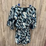 Lovers + Friends  Revolve Isabelle Romper Tribal Wave Tie Dye Blue Womens Size S Photo 5