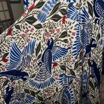 Farm Rio  Macaw Flight Maxi Plunging V-neck Long Sleeve
Dress XL Photo 9