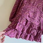 Love Shack Fancy NWOT  Rina Dress in Cherry Wine Size 8 Photo 7