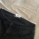 Old Navy  super skinny denim pants size 2 black stretchy zip fly pockets pants Photo 6