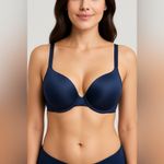 Wacoal b.tempt’d by Women’s Navy Blue Underwire Bra – Size 38DD (Style 953281) Photo 1