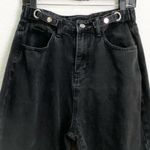 DAZY Black Washed Denim High Waist Wide Leg Baggy Jeans Size XL Photo 2