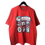 Fruit of the Loom Vintage 90s March of Dimes WalkAmerica T-Shirt Red XXL Unisex Photo 0