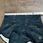 INKnBURN Wave Denim Performance Lined Running Shorts Blue Size Medium Photo 8