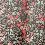 Hutch x ANTHROPOLOGIE | Asarte Floral Print Mini Skirt Black Red Pink Green | 14 Photo 3