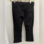 AG Adriano Goldschmied  The Jodi Crop High rise slim flare crop Black 31 Photo 4