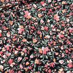 BB Dakota: Dainty Floral Moody Toned Blouse Black Photo 4