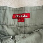 Rewind Vintage  Cargo Ruffle Mini Skirt Photo 1