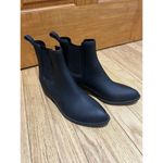 Jeffrey Campbell Anthropologie Black Cloudy Waterproof Chelsea Platform Boots 9 Photo 1