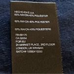 Urban Outfitters blue rayon poly blend tunic coverup size small Photo 8