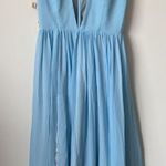 Fame and Partners  Summer Angel Dress in Ice Blue Size: 2 Photo 3