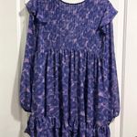 Free People  These Dreams Mini Dress in Violet Size Small Photo 1