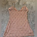 6 Degrees Y2K Sparkly Lace Cami Top Photo 2