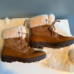 UGG  Nadja Chestnut Suede Waterproof Boots Photo 5