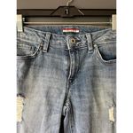 Tommy Hilfiger Boyfriend Jeans - Distressed with Embroidered Flowers Size 2 Photo 7
