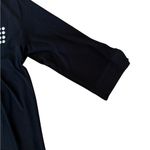 Joseph Ribkoff  Black Silver Stud Scoop Neck Long Sleeve Tunic Mini Dress size 8 Photo 4