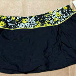 Hula Honey Women’s  XL Black Swim Bikini Skirt With Side Slit NWT Photo 0