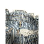 American Eagle Outfitters Mom Jean Blue Indigo Stripe Sz 0 Long Photo 5