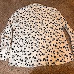 Liz Claiborne  Petite Collection Animal‎ Print Blouse Button Up Top 12P Photo 6