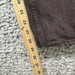 Abercrombie & Fitch Y2K Women's 90s Straight Mid Rise Jeans Brown Size 25 Grunge Photo 4