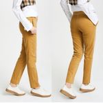Tory Burch  Devi Golden Mustard Corduroy Pants XS Photo 2