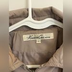 Kenneth Cole New York Quilted Tan Trench Coat Size Large Photo 4