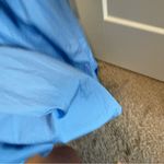 Nordstrom  Tiered Powder Blue Cotton Milkmaid Cottagecore Maxi Dress Short Sleeve Photo 7