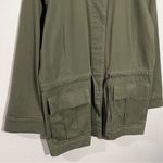 J.Jill  Olive Drawstring‎ Utility Jacket Size X-Large Photo 1