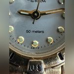 Caravelle by Bulova Ladies Watch Gold Tone Bracelet Pearl Dial Luminous Markers Photo 6