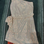 On Twelfth  Sparkling One-Shoulder Dress sz small Photo 0