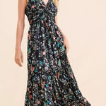 Let Me Be sweatheart floral maxi dress Blue Size XXS Photo 0