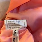 NWOT coral chiffon short sleeve Mother of the Bride dress lace panels size 18W Pink Photo 5