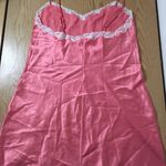 Victoria's Secret Womens Victoria’s Secret Silky Satiny Chemise Pajama Gown Pink Size Medium Photo 7