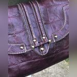 VTG Purse and Scarf Set Purse by Plum 60s Neck Head Scarf Purple Photo 4