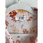 Moa Moa Women's 3X Floral Short Sleeve Blouse with Button-Up Collared Boho Top Photo 5