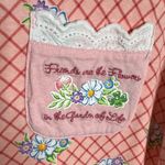 Vintage Mary Engelbreit Dreamwear Collection Pink Floral Sleep Gown Size Medium Photo 2