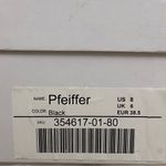 Luxe x JustFab Pfeiffer Black Suede and Horse Hair Heels Size 8 Photo 6