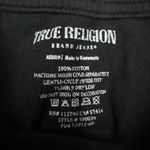 True Religion Men’s Black Short Sleeve T-shirt Size Medium Photo 4