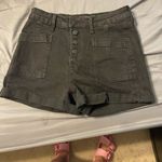 Judy Blue  Black Denim High Waist Cuffed Women's Shorts size 29/9 Photo 1